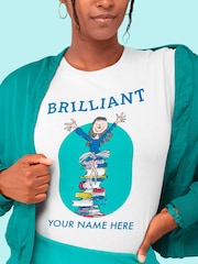 Star Editions 100% Cotton Matilda Roald Dahl Personalised T-Shirt - Image 2 of 4