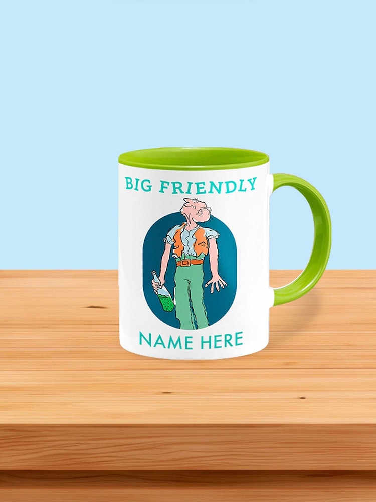 The BFG, Roald Dahl Personalised Coloured Mug by Star Editions - Image 1 of 4