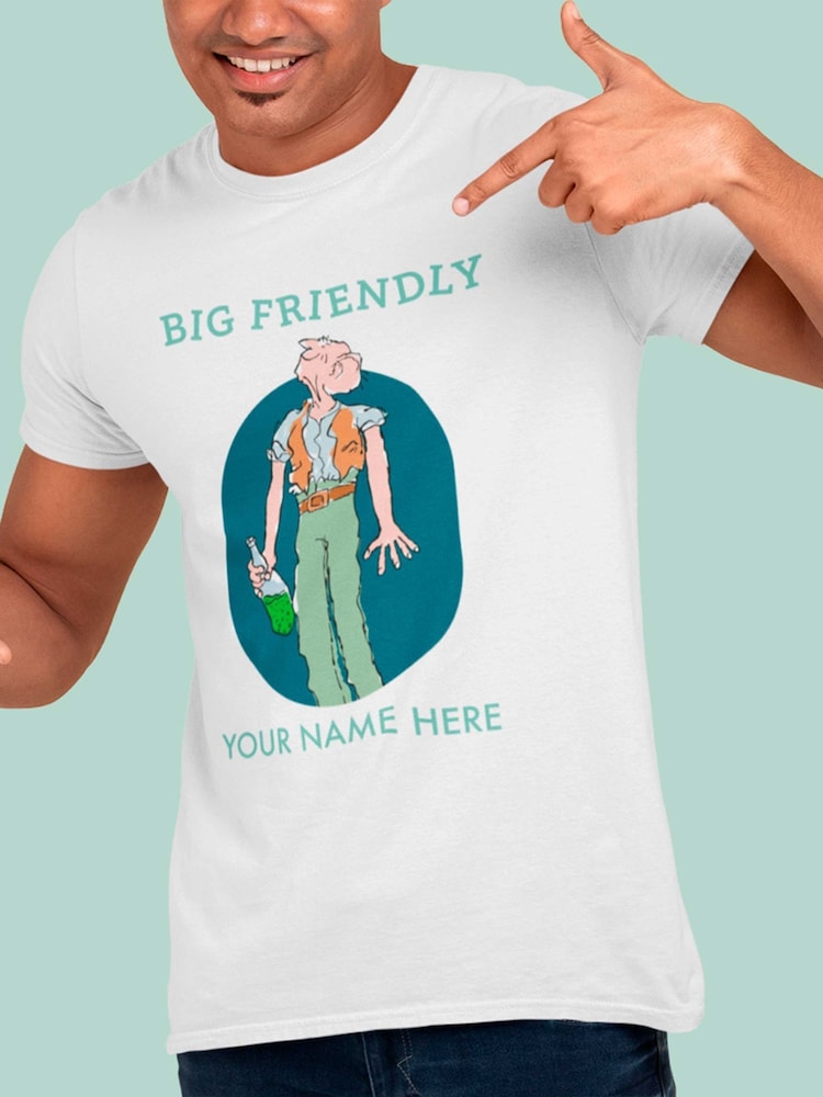 Star Editions 100% Cotton The BFG Roald Dahl Personalised T-Shirt - Image 2 of 4