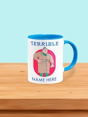 Miss Trunchbull, Matilda, Roald Dahl Personalised Coloured Mug by Star Editions - Image 1 of 4