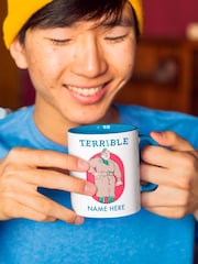 Miss Trunchbull, Matilda, Roald Dahl Personalised Coloured Mug by Star Editions - Image 3 of 4
