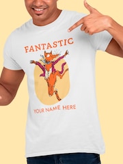 Star Editions 100% Cotton Fantastic Mr Fox Roald Dahl Personalised T-Shirt - Image 2 of 4