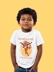 Star Editions 100% Cotton Fantastic Mr Fox Roald Dahl Personalised T-Shirt - Image 3 of 4