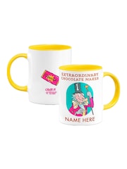 Willy Wonka, Roald Dahl Personalised Coloured Mug by Star Editions - Image 4 of 4