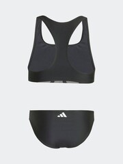 adidas Black Kids Big Logo C-back Bra & knicker Sets - Image 2 of 8