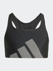 adidas Black Kids Big Logo C-back Bra & knicker Sets - Image 3 of 8
