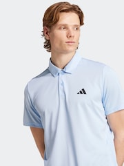adidas Blue Sky Train Essentials Training Polo Shirt - Image 4 of 6