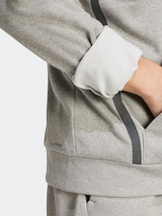 adidas Grey Game and Go Training Hoodie - Image 4 of 6
