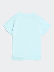 adidas Green Adiraptor Graphic Print Infant Kids T-Shirt - Image 2 of 5