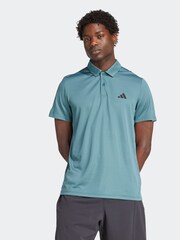 adidas Green Dark Train Essentials Training Polo Shirt - Image 1 of 6