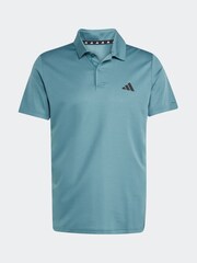 adidas Green Dark Train Essentials Training Polo Shirt - Image 6 of 6