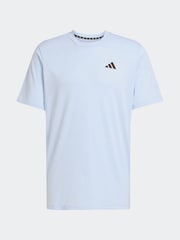 adidas Blue Dark Train Essentials Feelready Training T-Shirt - Image 6 of 6