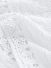 White Crochet Kimono - Image 2 of 3