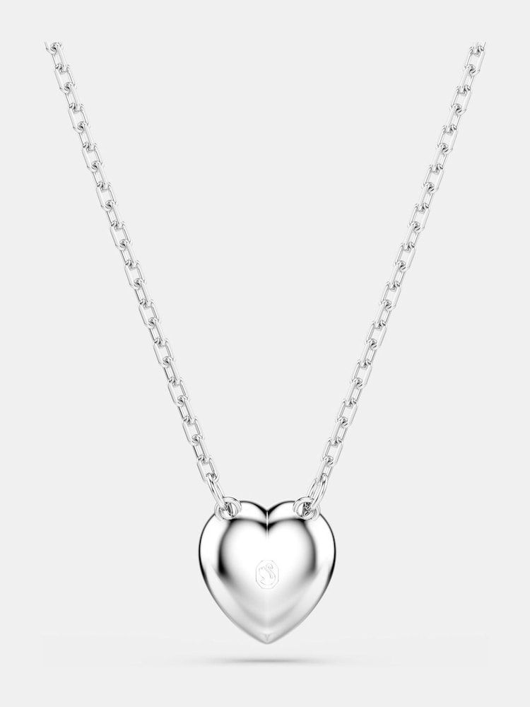 Swarovski Silver Tone x Ariana Grande Rhodium Plated Heart Pendant - Image 2 of 8