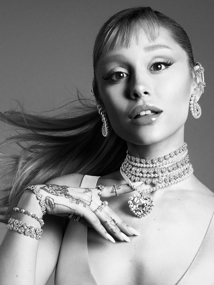 Swarovski Silver Tone x Ariana Grande Rhodium Plated Heart Pendant - Image 8 of 8