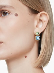 Swarovski Natural Chroma Twist Earrings - Image 1 of 6
