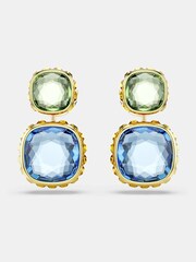 Swarovski Natural Chroma Twist Earrings - Image 3 of 6