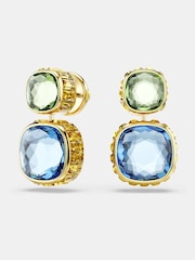Swarovski Natural Chroma Twist Earrings - Image 4 of 6