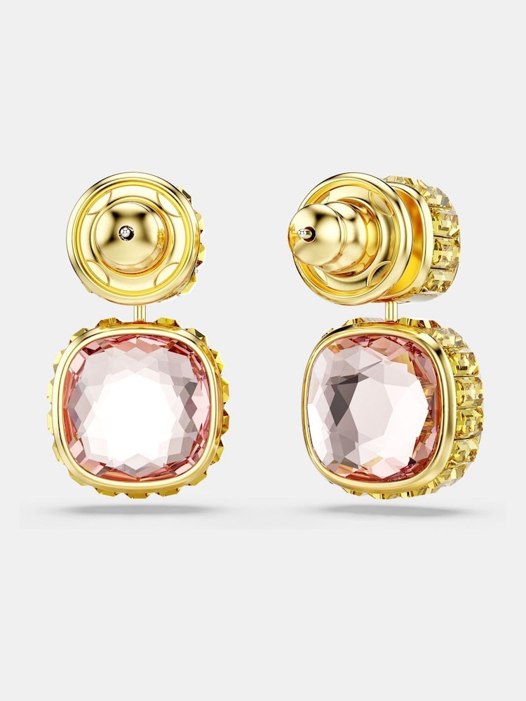 Swarovski Natural Chroma Twist Earrings - Image 6 of 6