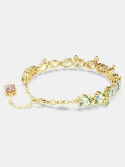 Swarovski Gold Tone Plated Gema Tennis Bracelet - Image 3 of 5
