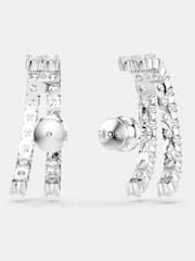 Swarovski White Matrix Stud Earrings - Image 4 of 6
