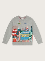 Monsoon Christmas London Sweatshirt - صورة 1 من 3