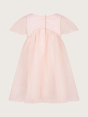 Monsoon Natural Baby Hannah Corsage Dress - Image 2 of 3