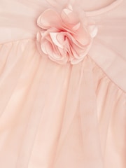 Monsoon Natural Baby Hannah Corsage Dress - Image 3 of 3