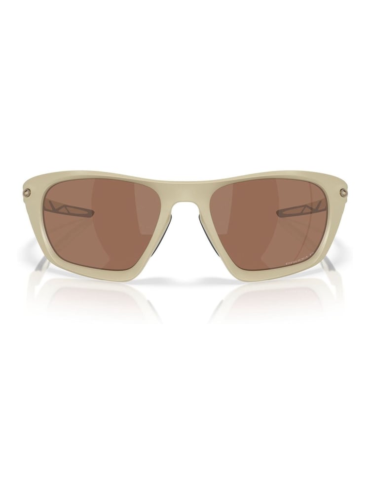 Oakley Cream Lateralis Rectangle Sunglasses - Image 1 of 8