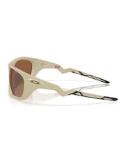 Oakley Cream Lateralis Rectangle Sunglasses - Image 4 of 8