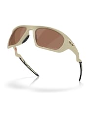 Oakley Cream Lateralis Rectangle Sunglasses - Image 5 of 8