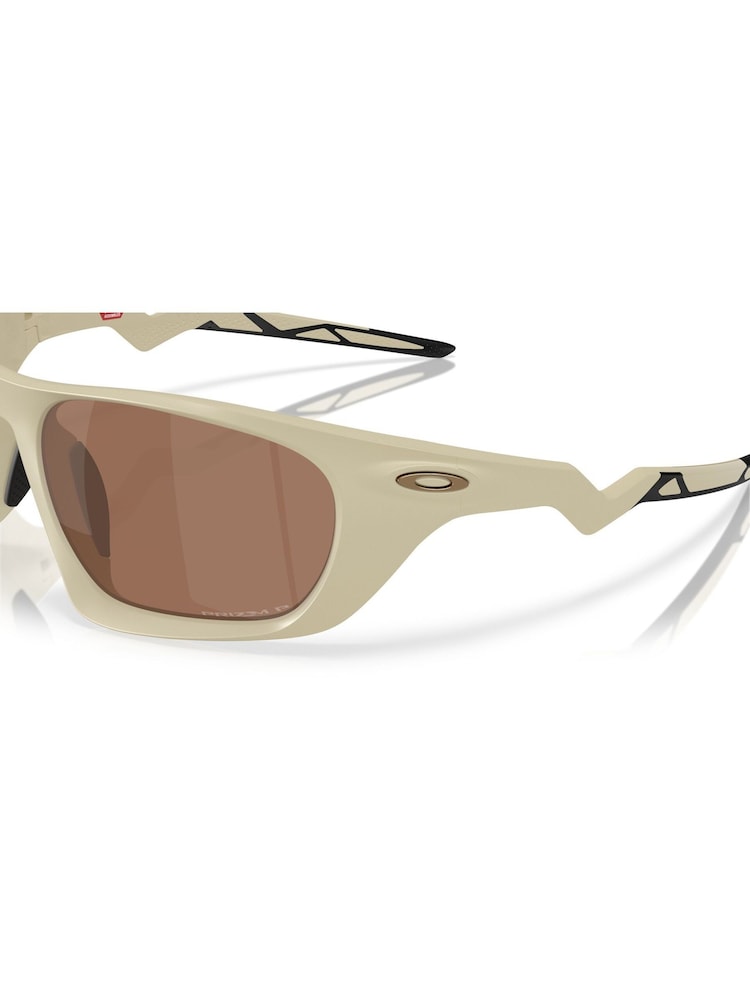 Oakley Cream Lateralis Rectangle Sunglasses - Image 8 of 8