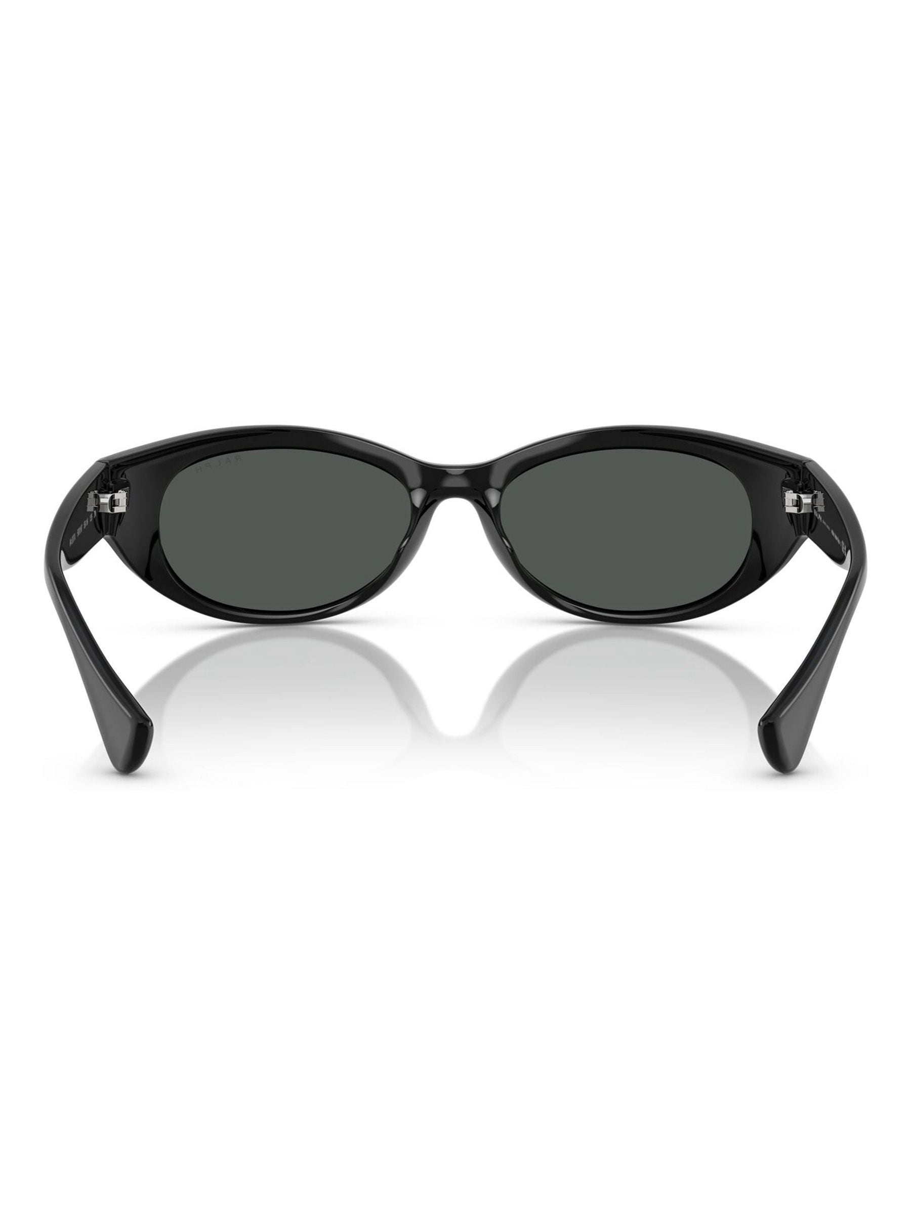 Buy Ralph By Ralph Lauren Black Ra5327U Oval Sunglasses from the