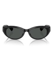 Ralph By Ralph Lauren RA5327U Black Oval Sunglasses - Image 4 of 5