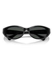 Ralph By Ralph Lauren RA5327U Black Oval Sunglasses - Image 5 of 5
