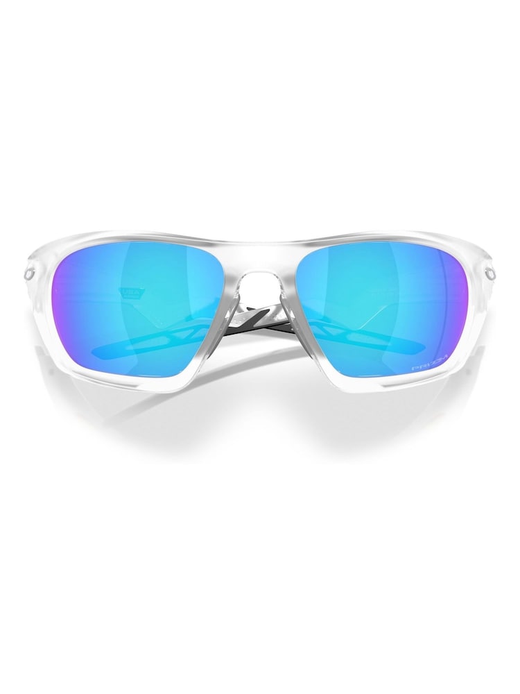 Oakley Cream Lateralis Rectangle Sunglasses - Image 1 of 8