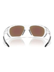 Oakley Cream Lateralis Rectangle Sunglasses - Image 6 of 8
