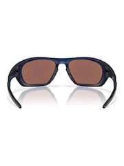 Oakley Blue Lateralis Rectangle Sunglasses - Image 6 of 8