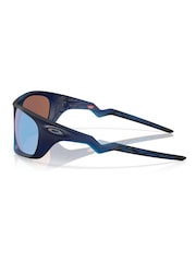 Oakley Blue Lateralis Rectangle Sunglasses - Image 7 of 8