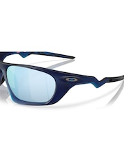 Oakley Blue Lateralis Rectangle Sunglasses - Image 8 of 8