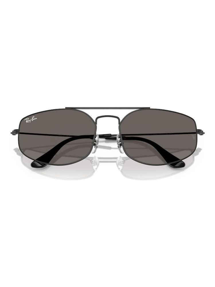 Ray Ban Explorer 5 Irregular Black Sunglasses - Image 1 of 6