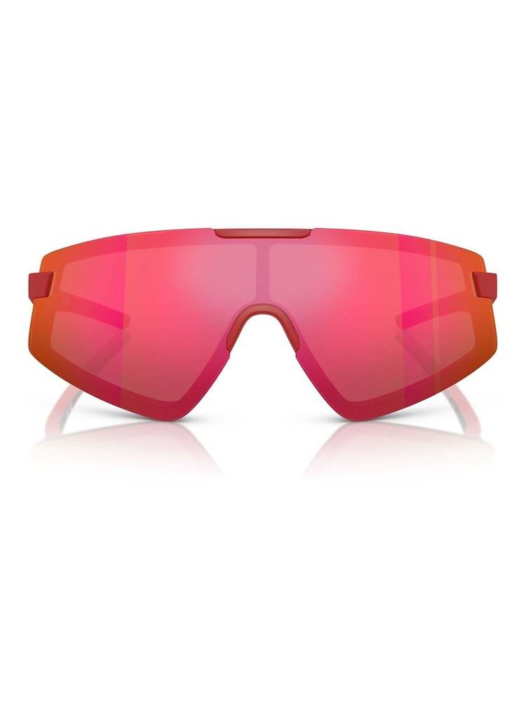 Ferrari Red Scuderia Irregular Sunglasses - Image 1 of 6