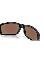 Oakley Gibston Xl Rectangle Black Sunglasses - Image 8 of 8