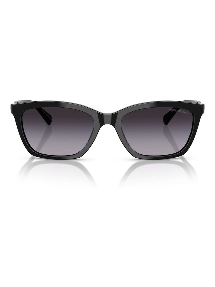 Emporio Armani Ea4238 Cat Eye Black Sunglasses - Image 1 of 5 Emporio Armani Ea4238 Cat Eye Black Sunglasses - Image 1 of 5