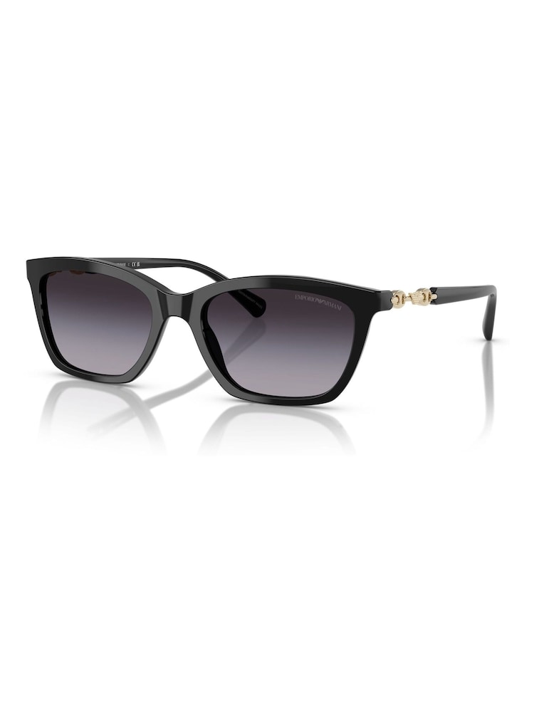Emporio Armani Ea4238 Cat Eye Black Sunglasses - Image 5 of 5