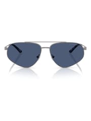 Emporio Armani Grey Ea2156 Pilot Sunglasses - Image 5 of 5