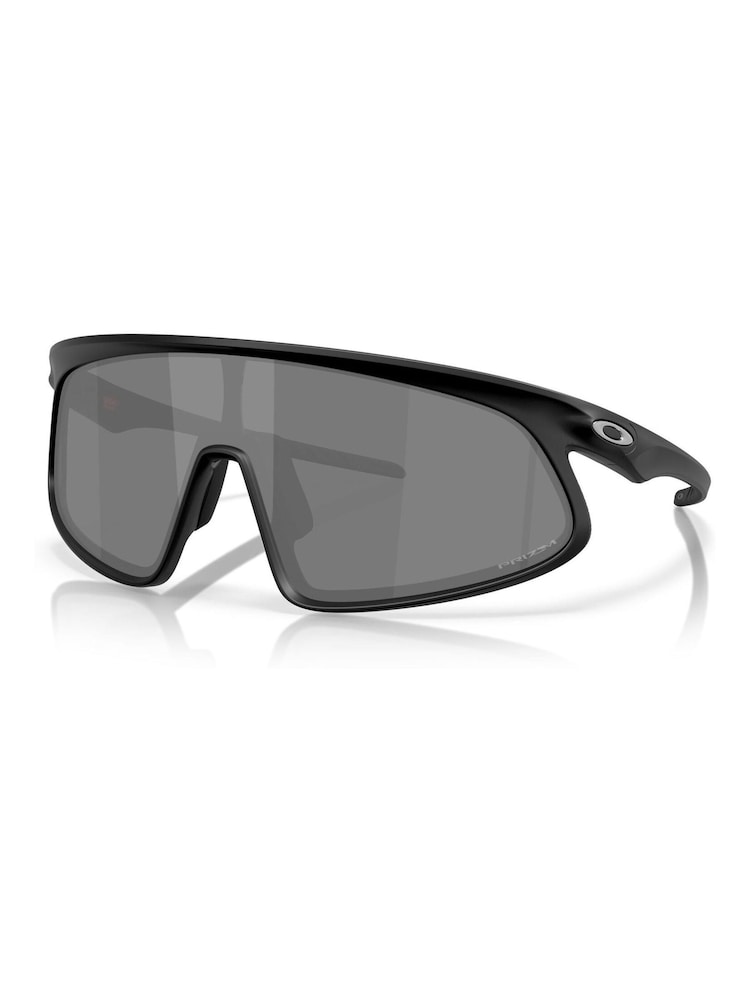 Oakley RSLV Rectangle Black Sunglasses - Image 1 of 8