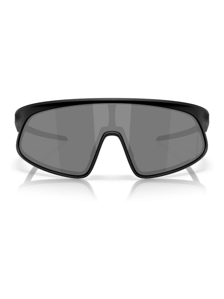 Oakley – RSLV – rechteckige, schwarze Sonnenbrille - Bild 2 von 8