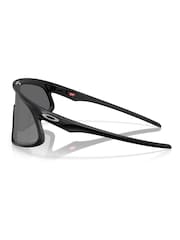 Oakley RSLV Rectangle Black Sunglasses - Image 5 of 8