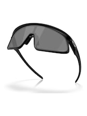 Oakley RSLV Rectangle Black Sunglasses - Image 7 of 8